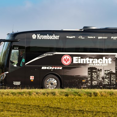 BOHR Mannschaftsbus Eintracht Frankfurt